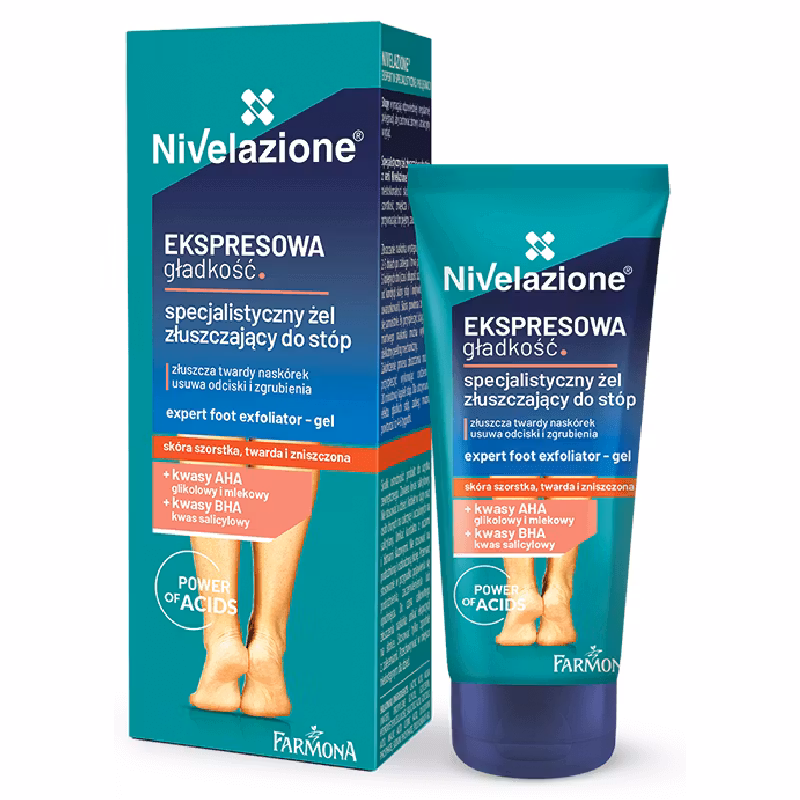 Exfolierande fotgel