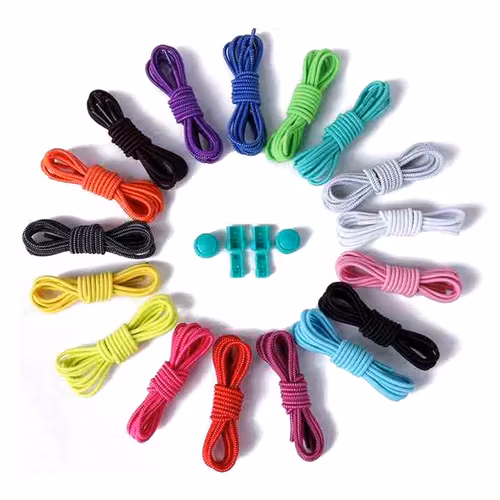 Självlåsande skosnören