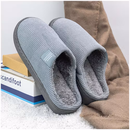 Varma tofflor (Grå)