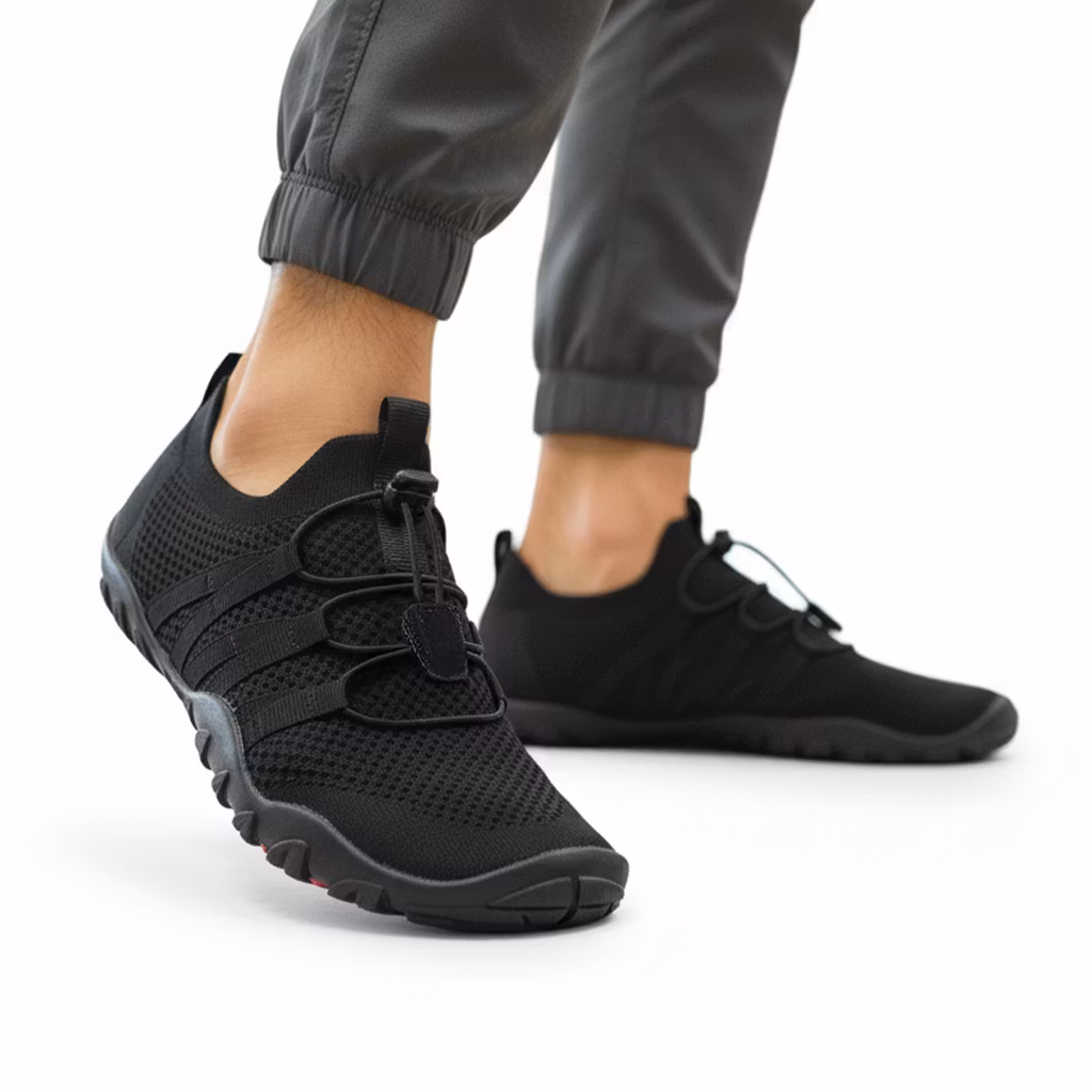 Paljasjalkakengät Flex (musta)