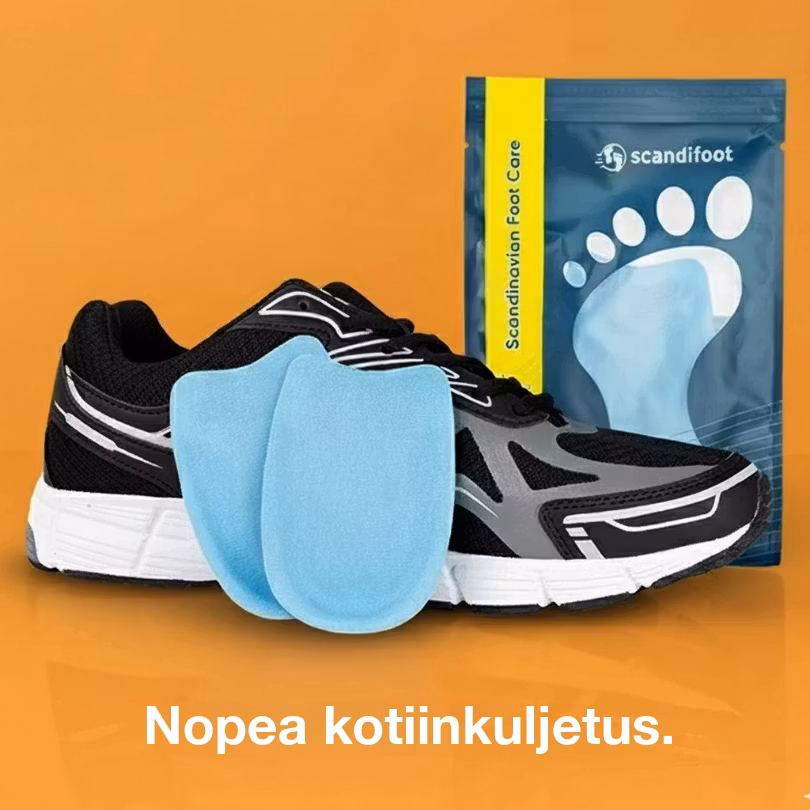 Kantapään pohjalliset luupiikkiin