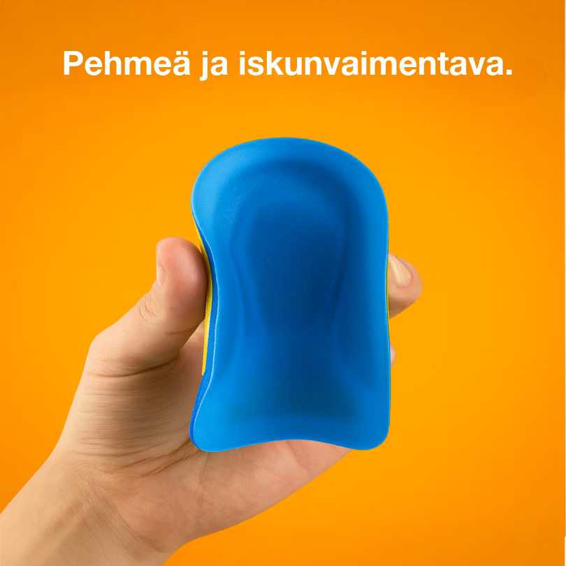 Kantapään pohjalliset luupiikkiin