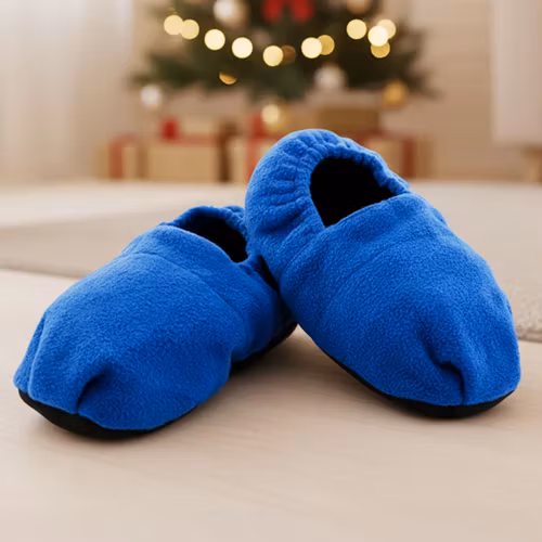 Mikroaaltouunissa lämmitettävät tohvelit (vehnätohvelit)