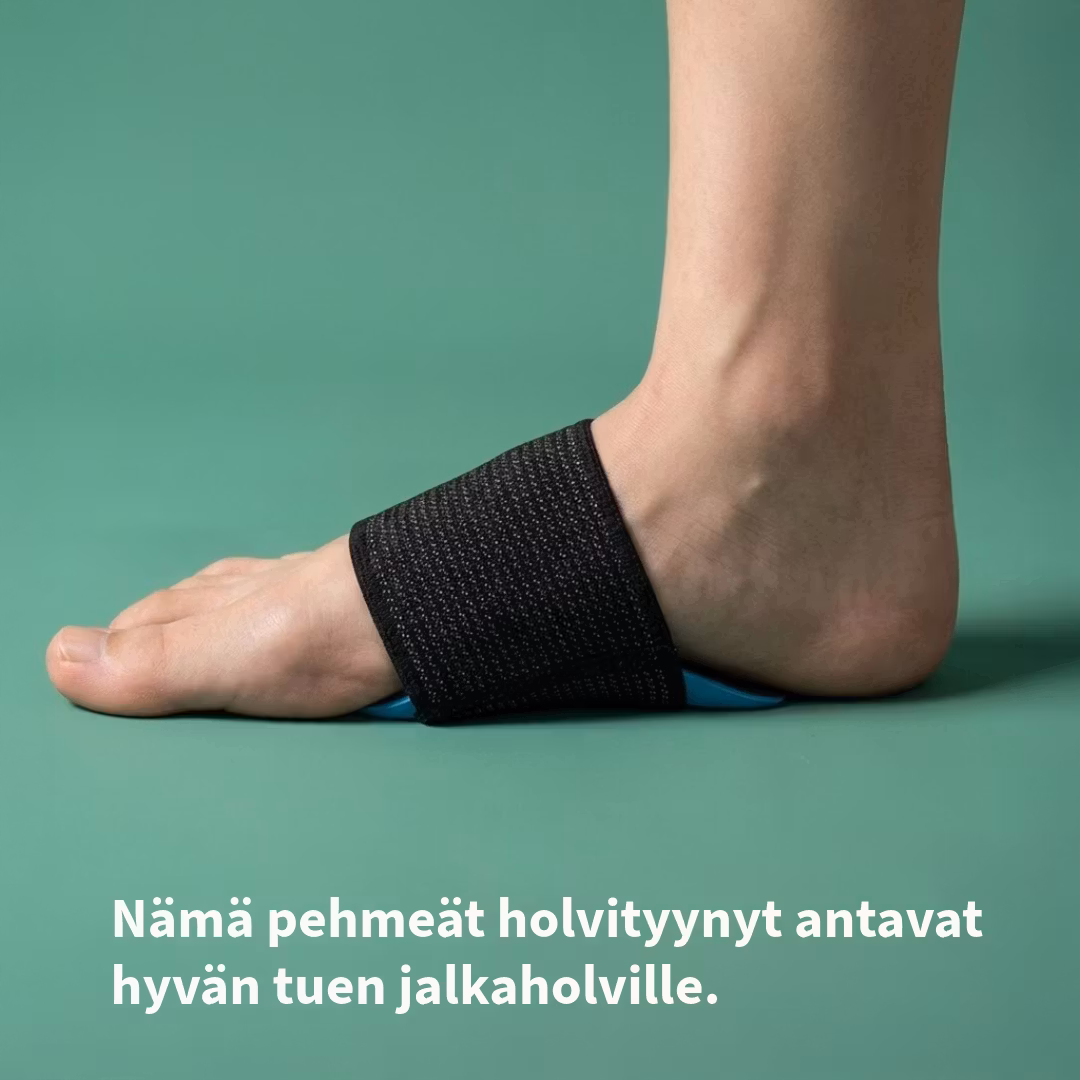 Jalkaholvin pohjalliset (2 kpl)