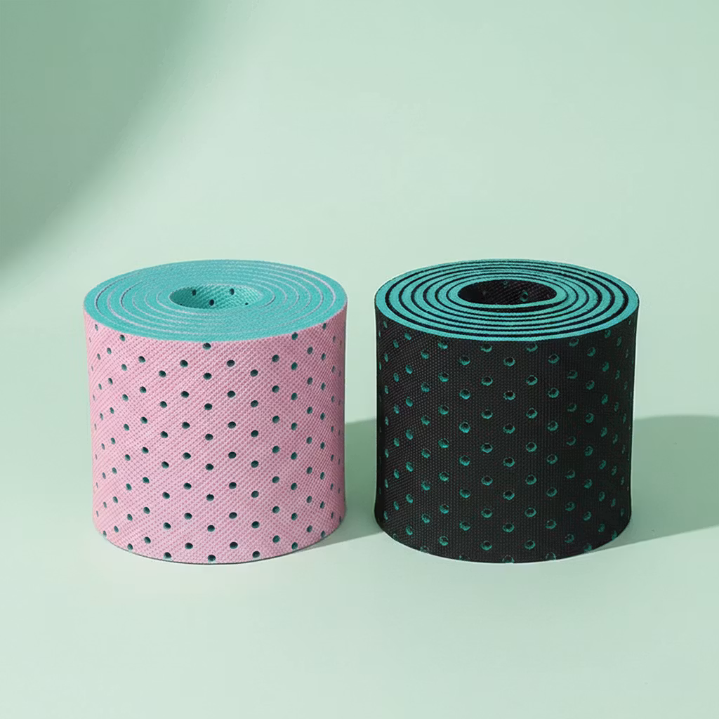 Leikattavat pohjalliset rullassa