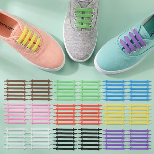 Kätevät joustavat kengännauhat