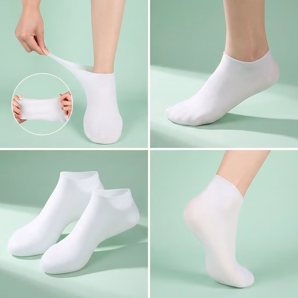 Kosteuttavat geelisukat