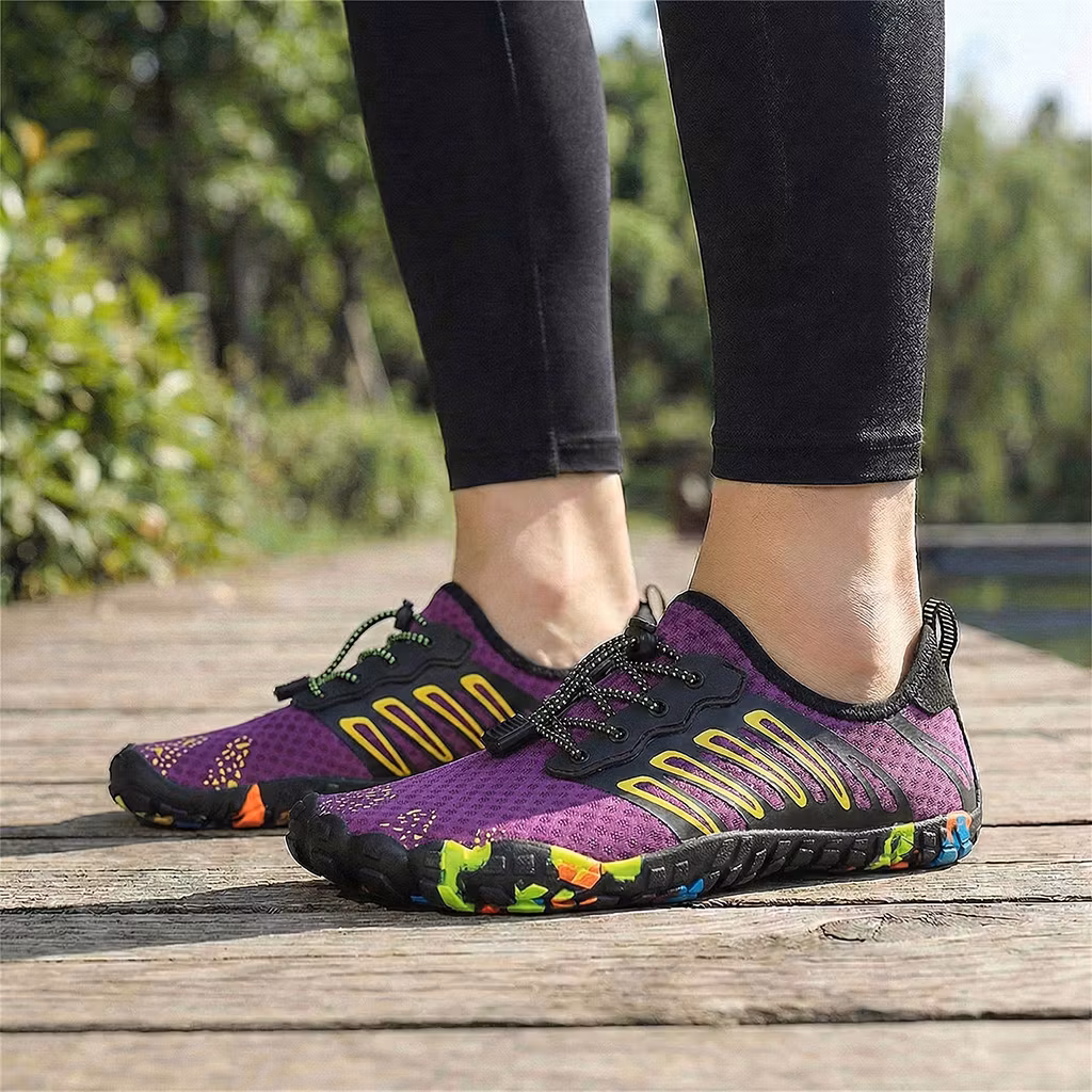 Paljasjalkakengät active (liila)