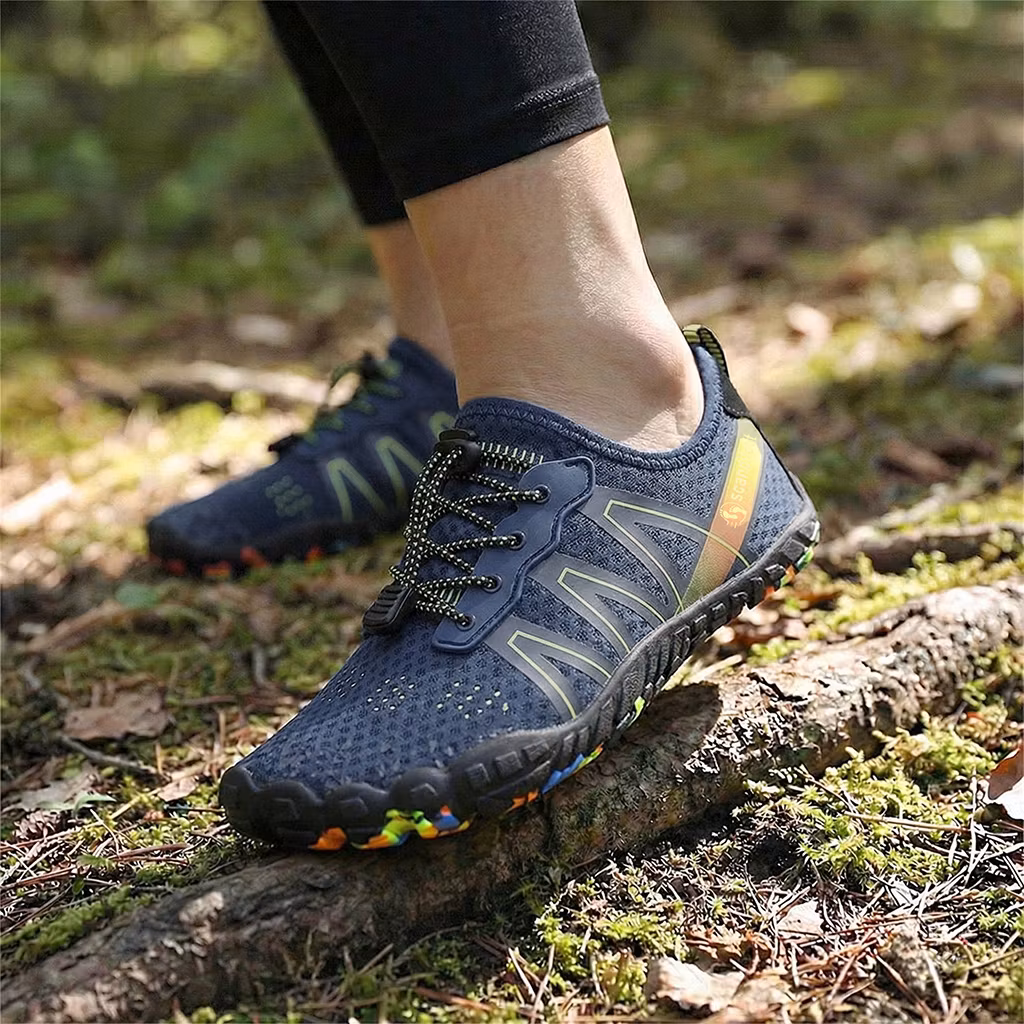 Paljasjalkakengät urheilu (sininen)