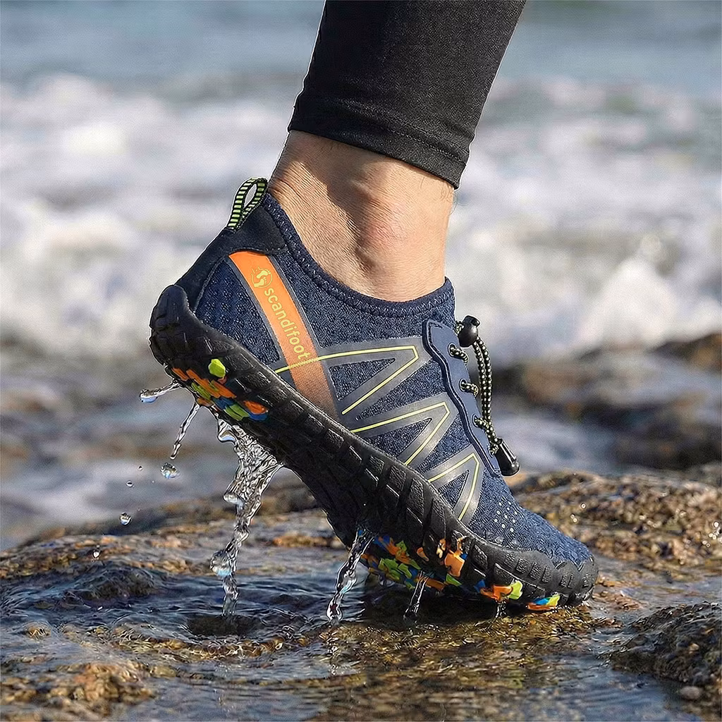 Paljasjalkakengät urheilu (sininen)