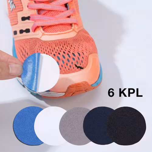 Itseliimautuvat korjauspaikat kengille