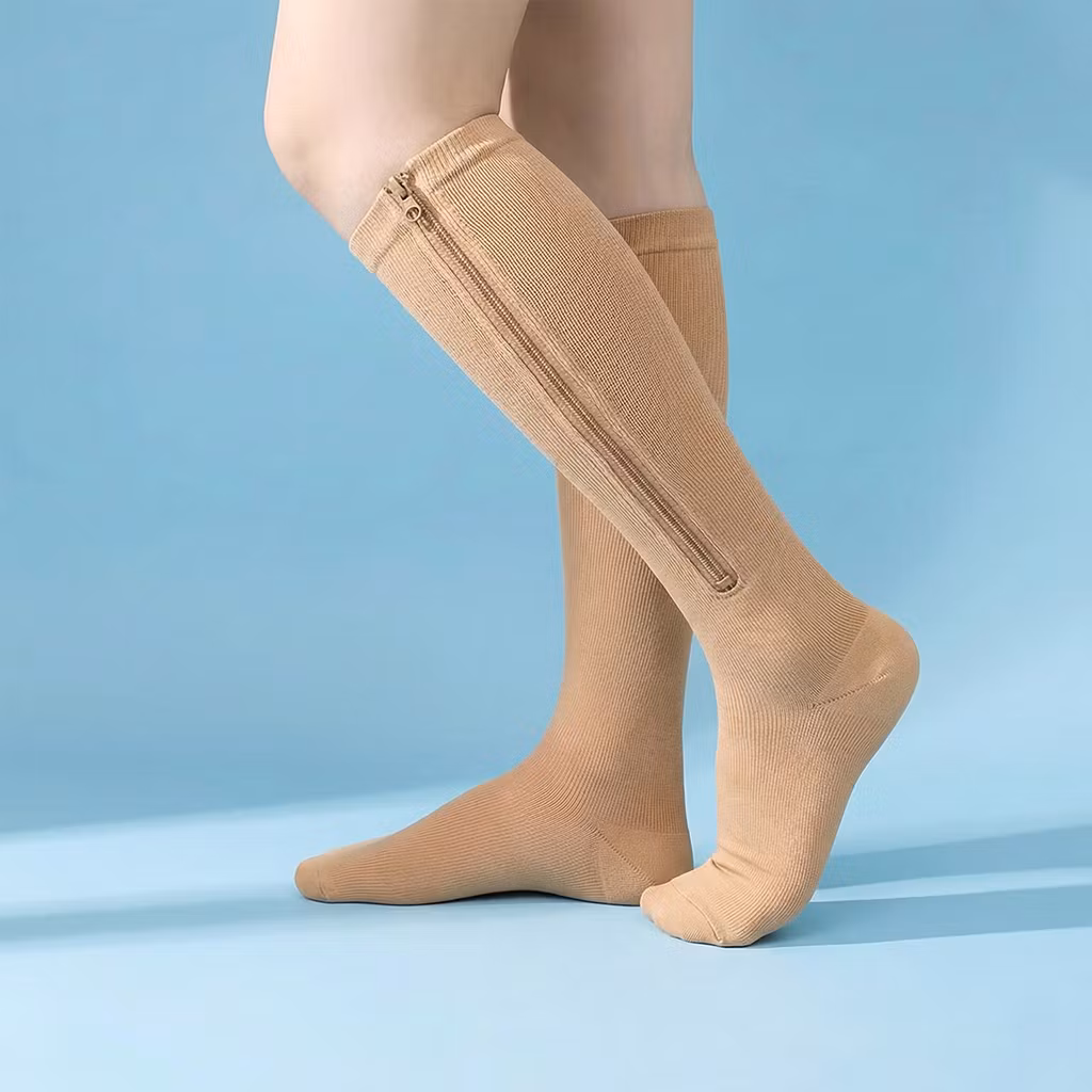 Vetoketjulliset tukisukat (Beige)