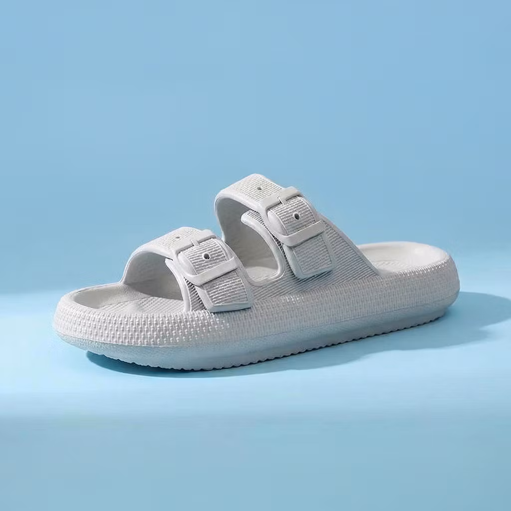 Pehmeät ja tukevat tossut (Harmaa)