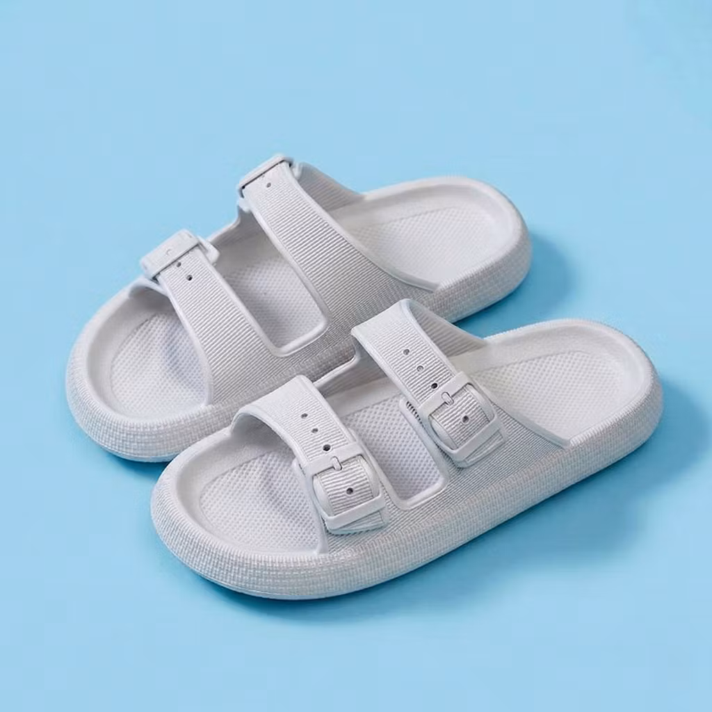 Pehmeät ja tukevat tossut (Harmaa)