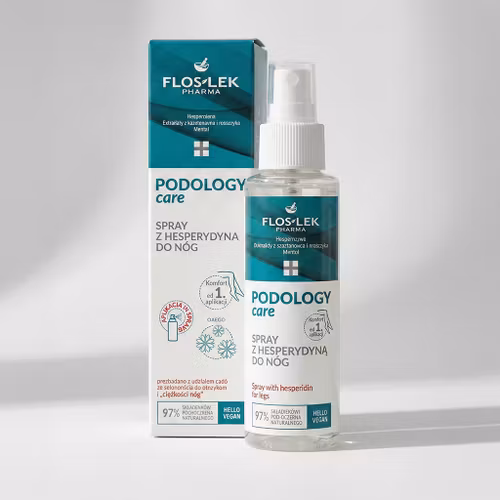 Viilentävä jalkasuihke raskaille jaloille