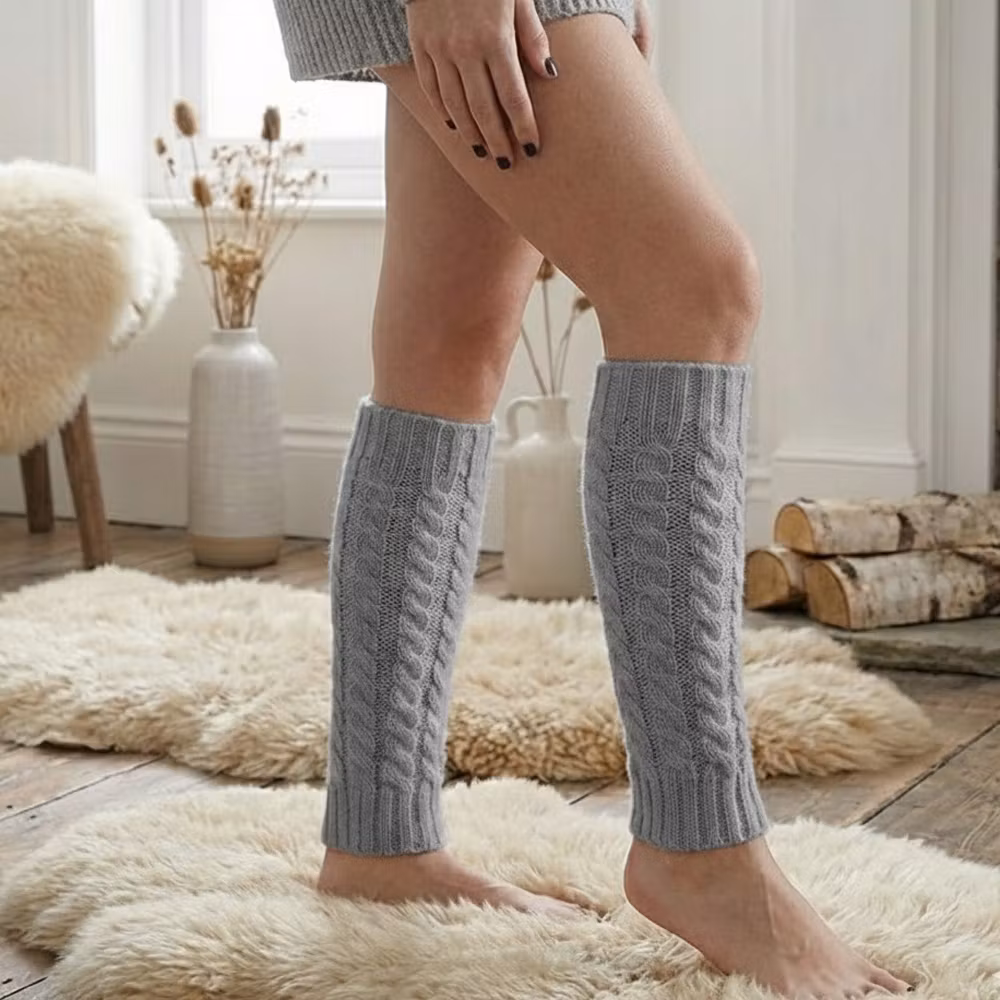 Säärystimet (vaaleanharmaat)