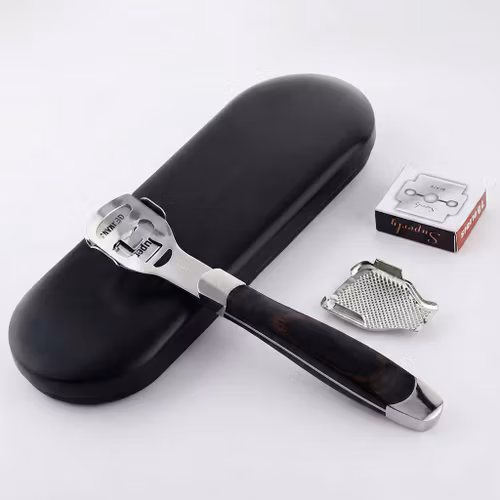 Jalkaraspi ja -höylä