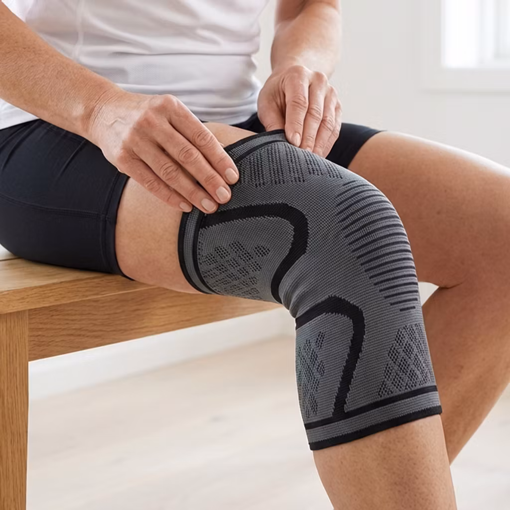 Polvituki urheiluun (musta)