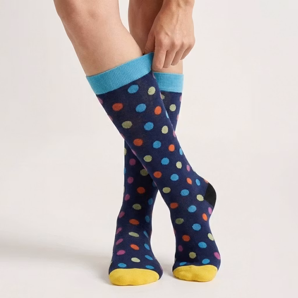 Pilkulliset tukisukat