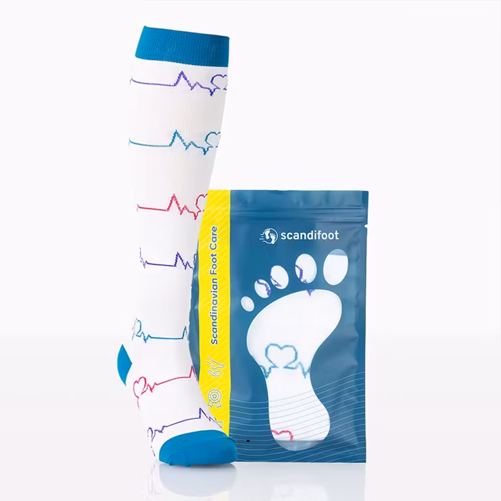 Tukisukat hoitoalalle (valkoiset)