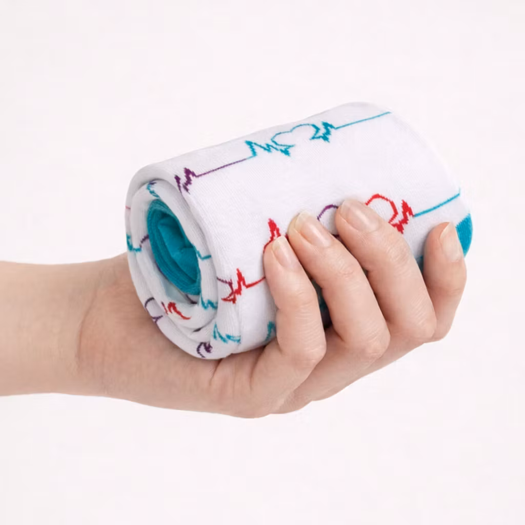 Tukisukat hoitoalalle (valkoiset)