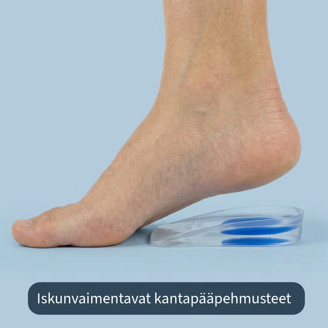 Kantapään pohjalliset (2 kpl)