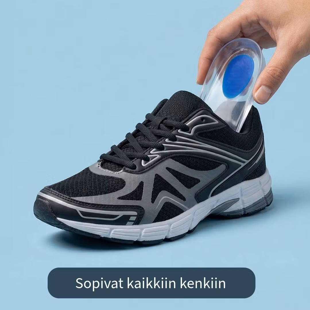Kantapään pohjalliset (2 kpl)