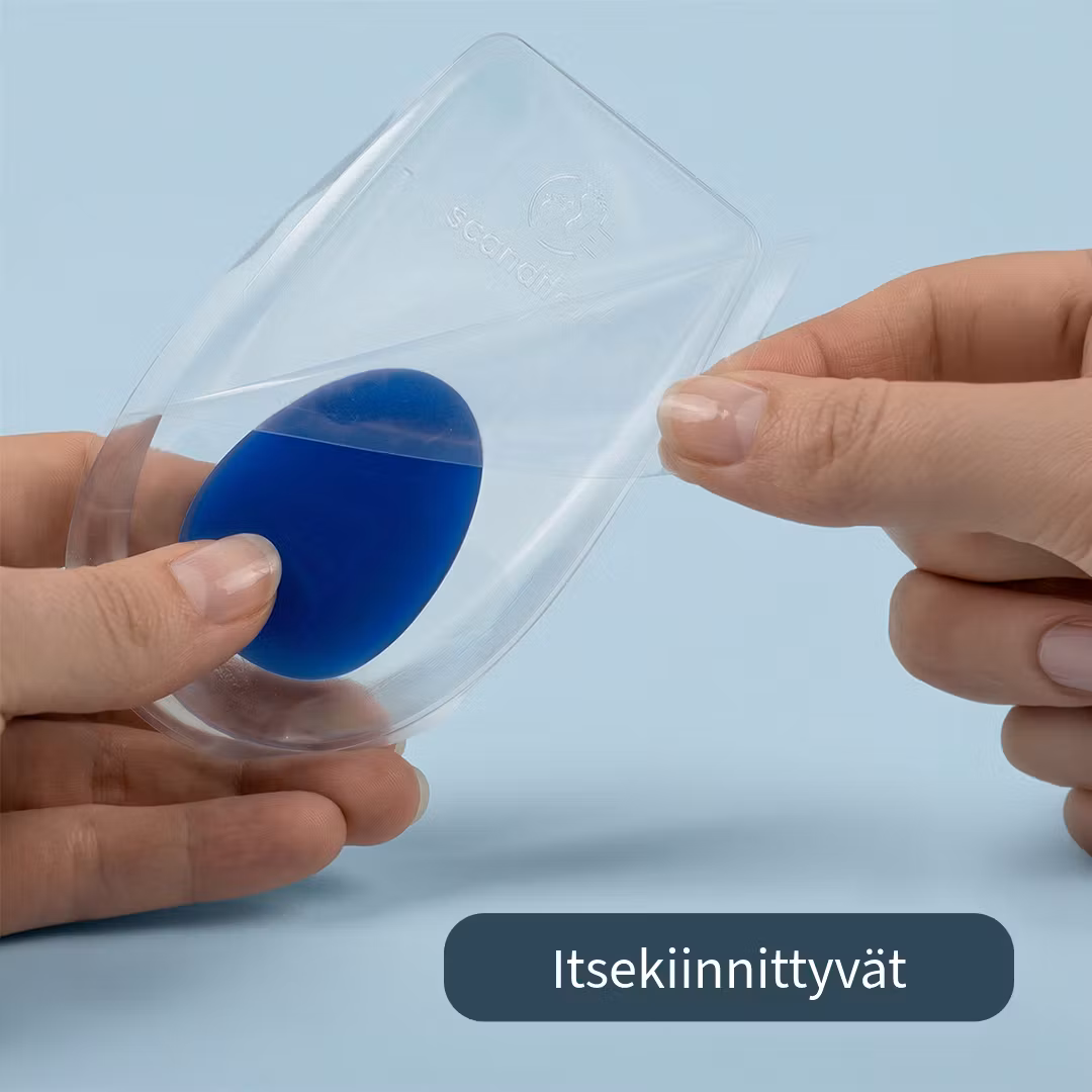 Kantapään pohjalliset (2 kpl)