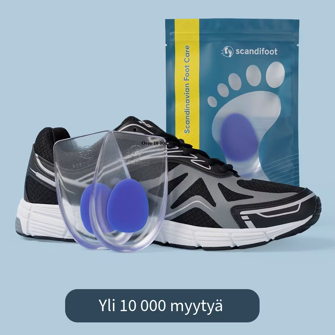 Kantapään pohjalliset (2 kpl)