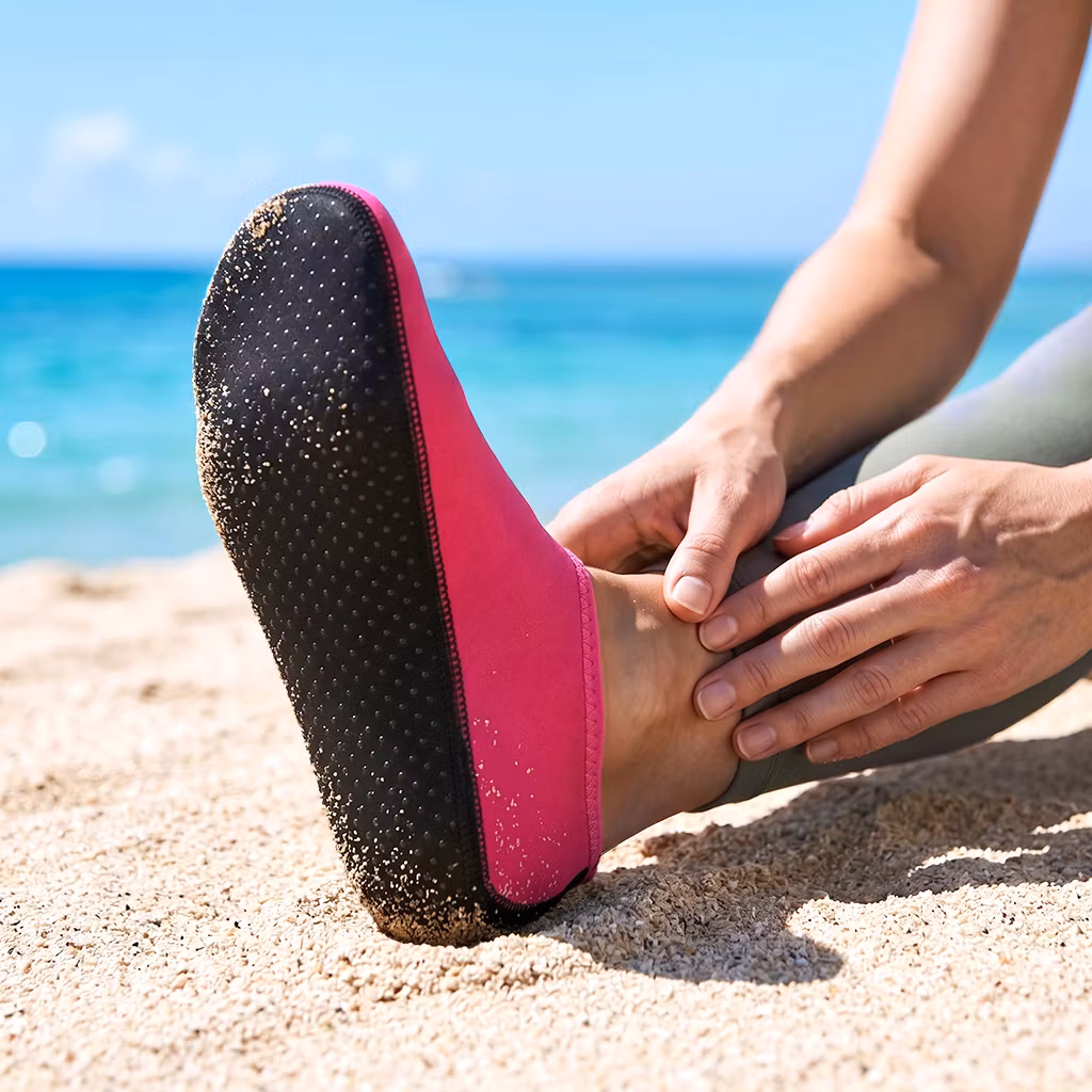 Uimakengät basic (vaaleanpunaiset)