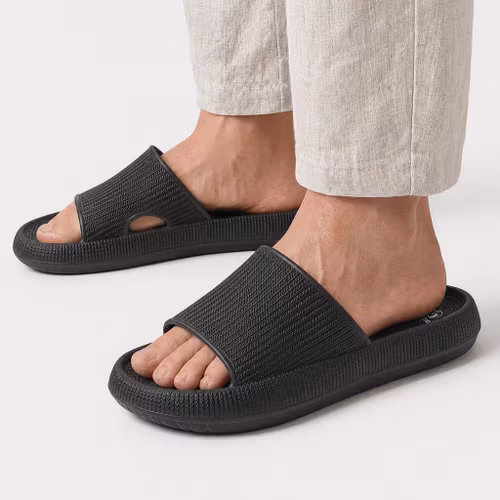 Sandaalit iskunvaimennuksella (mustat)