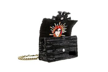 KOORELOO - Leather Shoulder Bag - New Yorker Soho Black