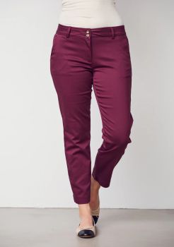 Isay chinos bordeaux