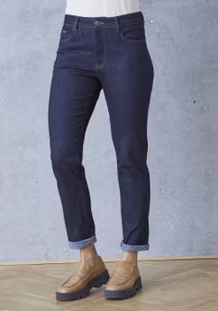 Isay Napoli Jeans unwashed denim