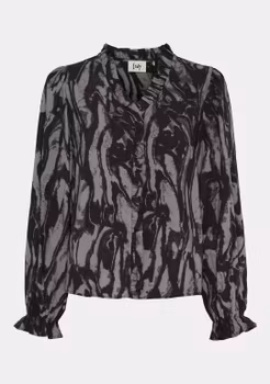 Isay Annica flounce blus