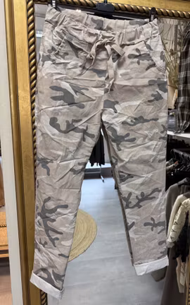 Caramelle camou joggers