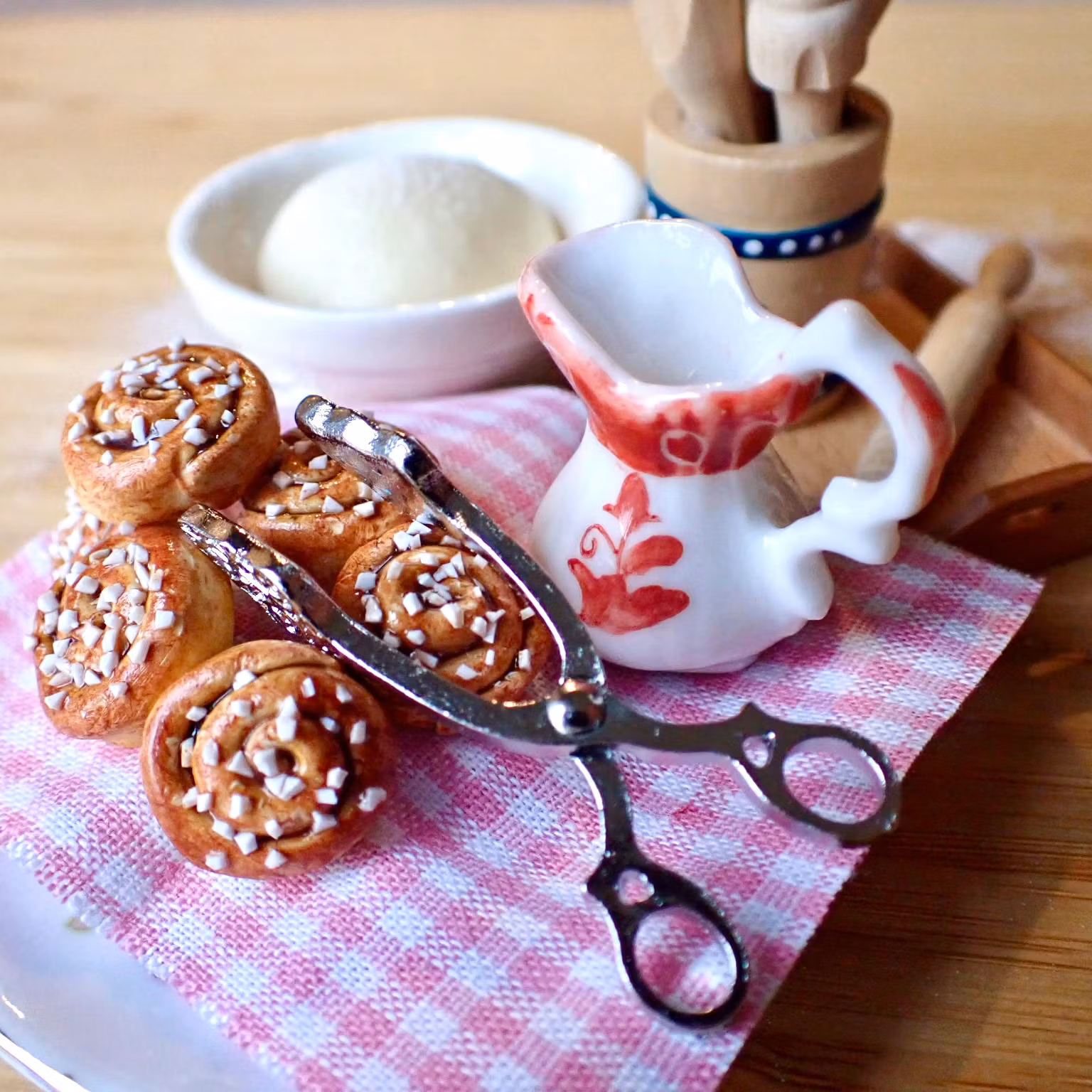 Kanelbulle i miniatyr