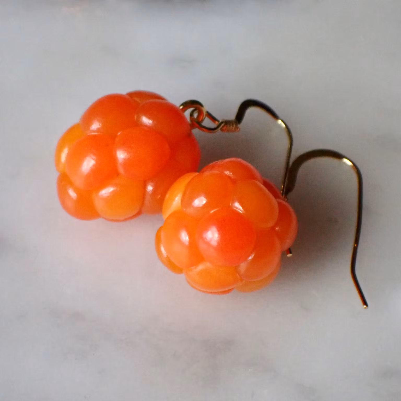 Cloudberry Earrings 1 pair Silver/Gold/Rhinestone