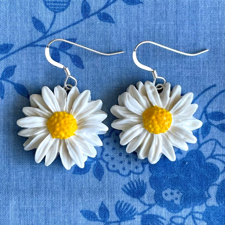 Solitaire earring Flowers