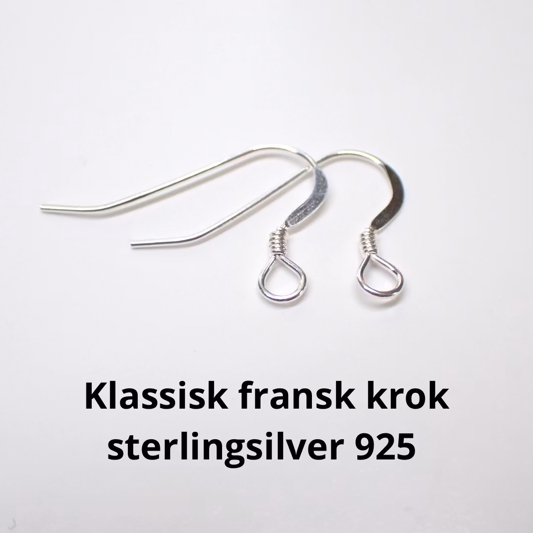 Ekollon örhängen silver/guld/kristall