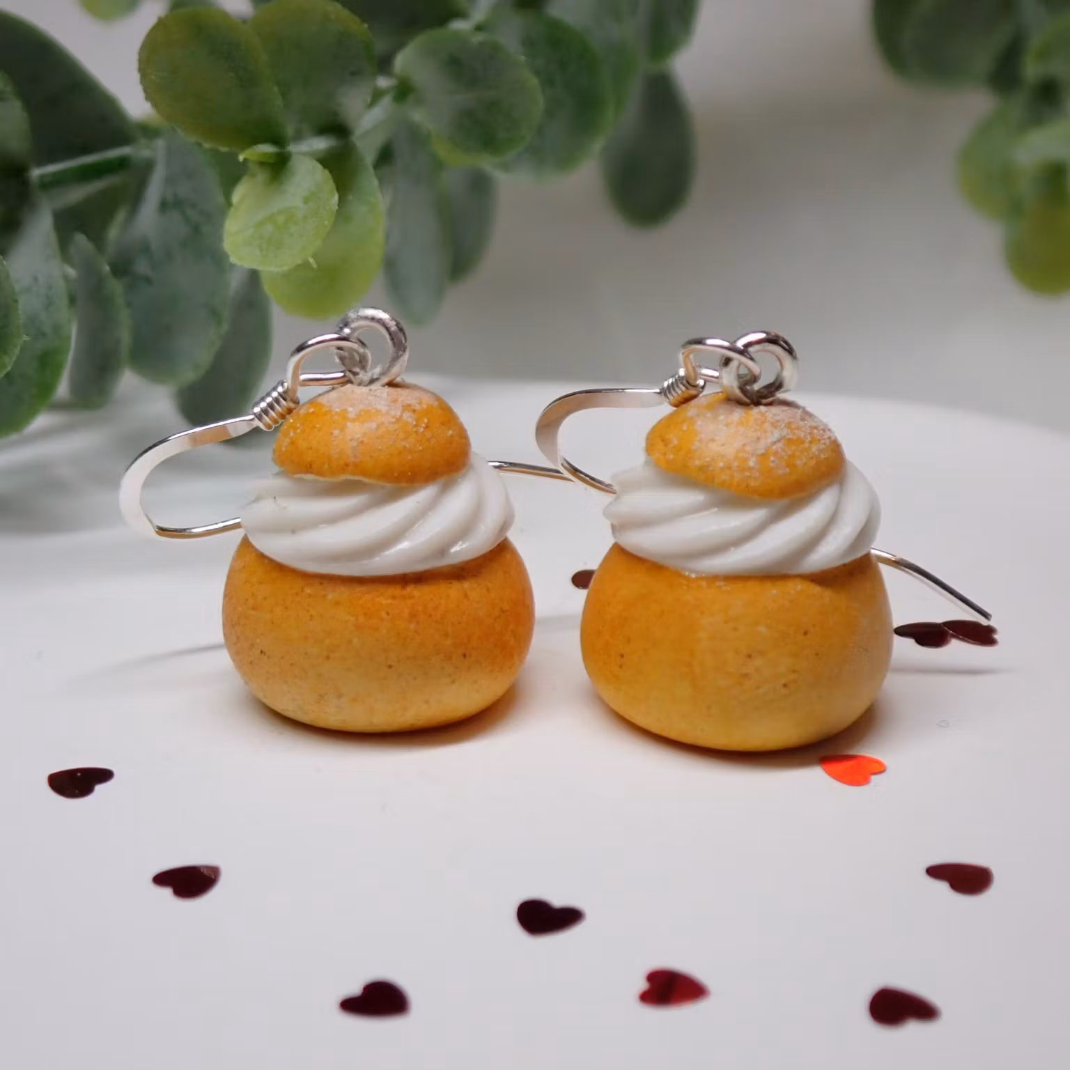 Semla Ohrringe Silber/Gold/Ohrstecker