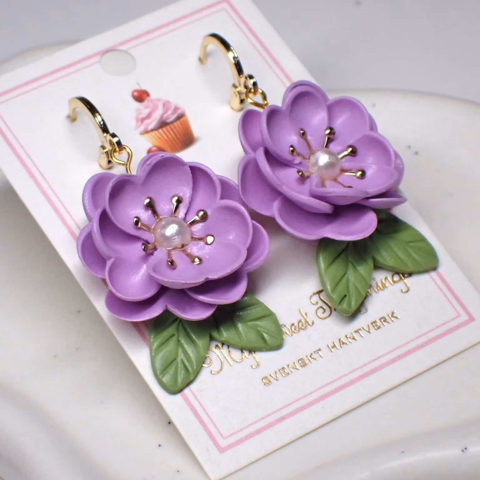 Magnolia lila guld/silver