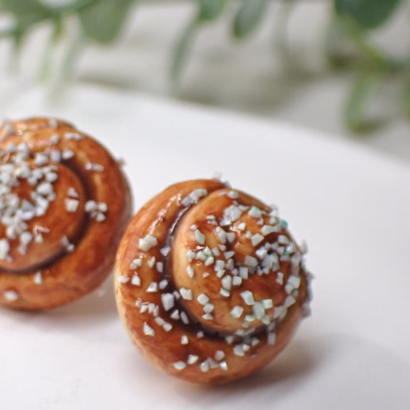 Cinnamon Bun Earrings