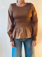Smockad blus Carin Wester