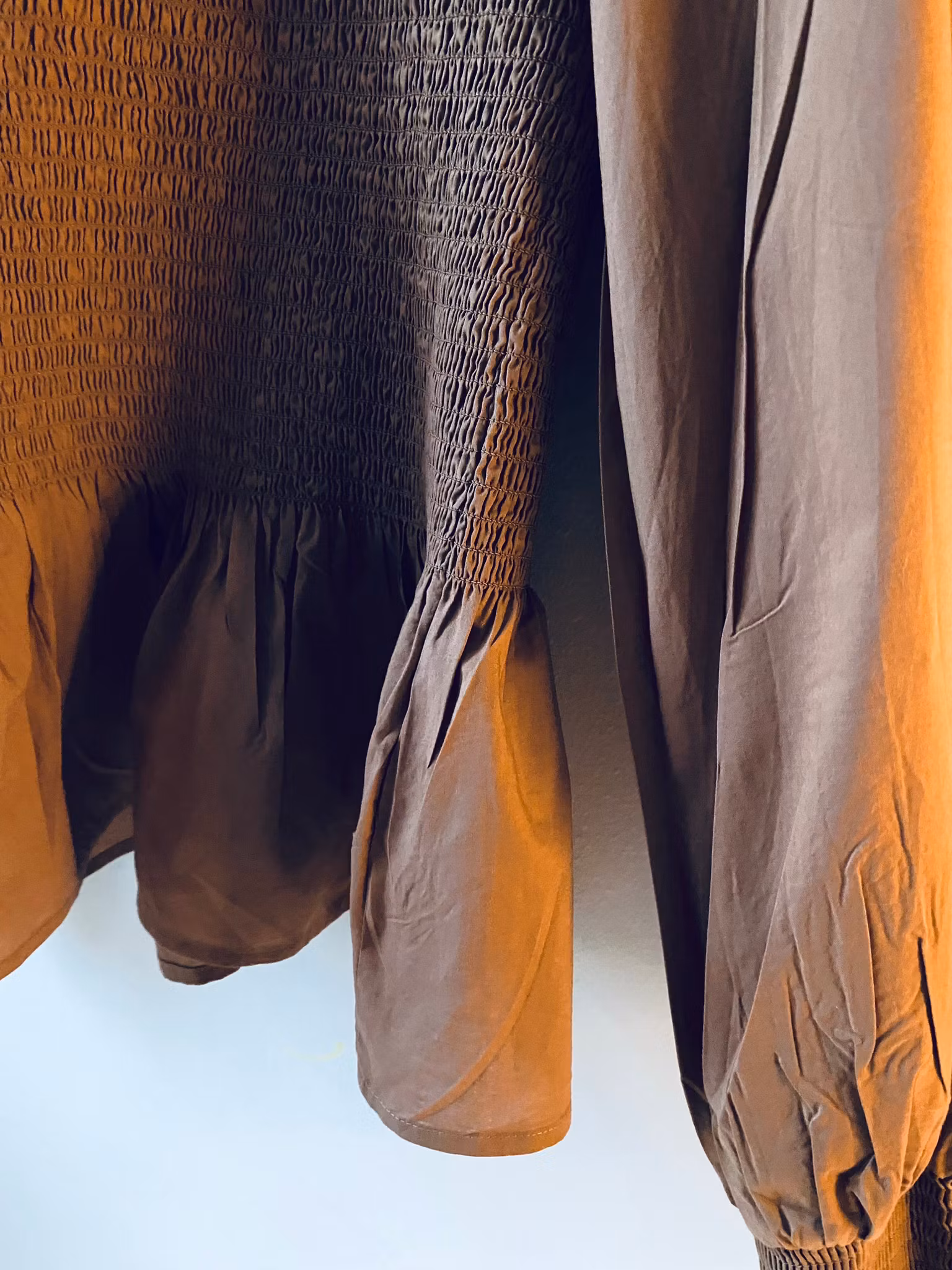 Smockad blus Carin Wester