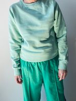 Mintgrön collegtröja