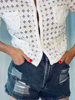 Levi's svarta jeansshorts