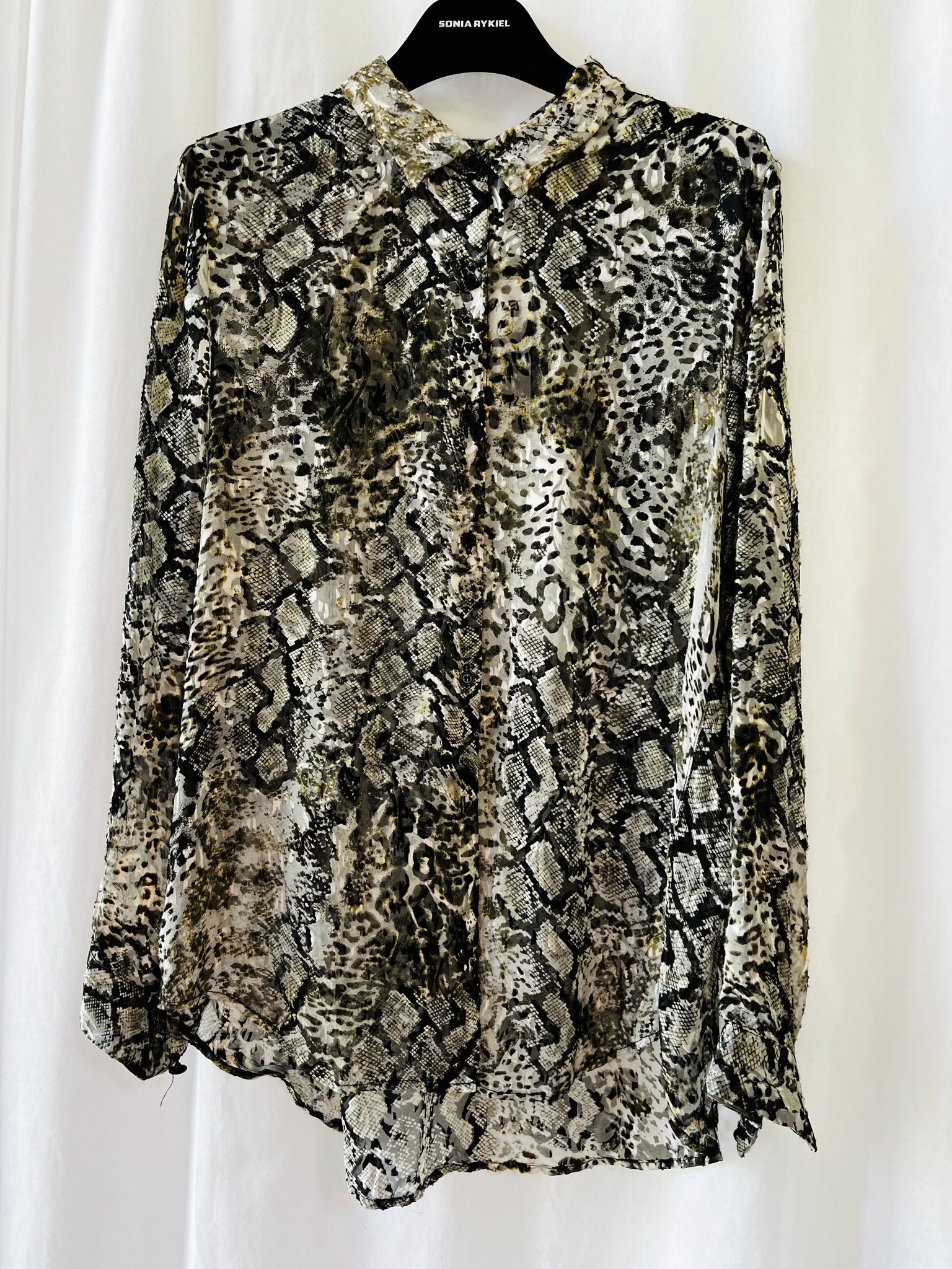 The Kooples blus i sidenmix