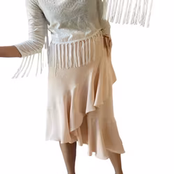 Rodebjer kjol - Hazel Twill rosa