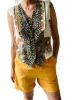 Brandgula shorts
